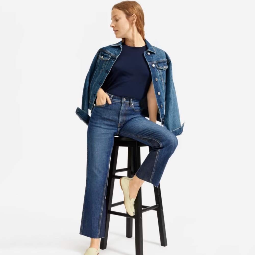 Everlane Cheeky Bootcut Jean 25 Crop
